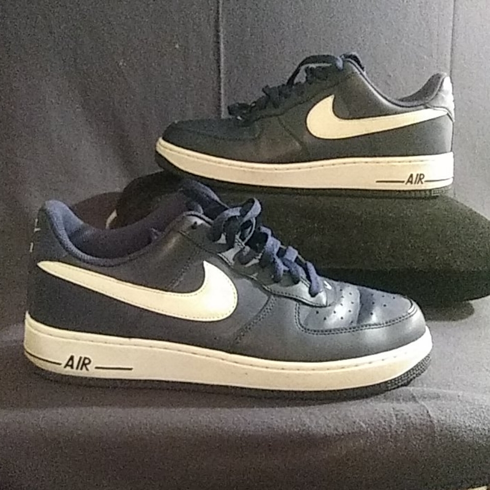 Blue air Nike shoes